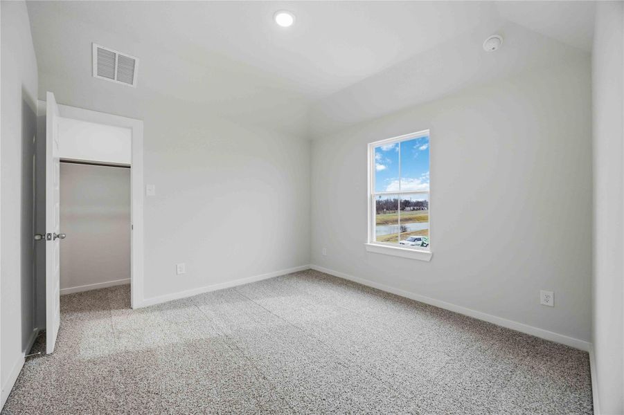 Spacious, unfurnished interior of a new home in Bluebonnet Village, Bellville (Image 24). Spacious, unfurnished interior of a new home in Bluebonnet Village, Bellville (Image 24).