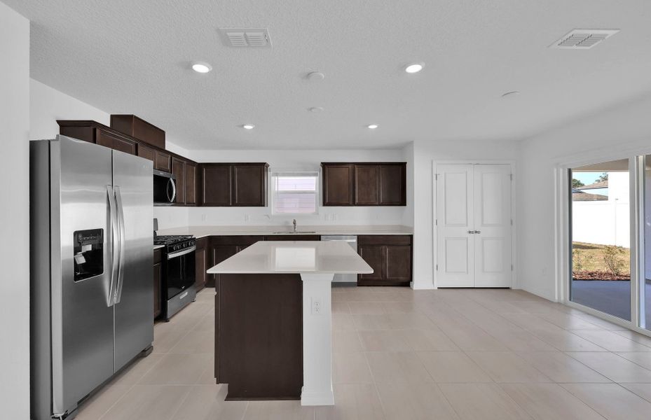 Furnished interior view inside a new home in Wells Landing, Jacksonville (Image 14).