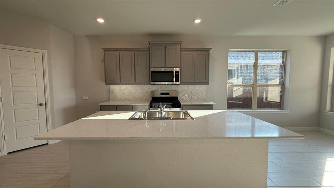 Furnished interior view inside a new home in Monarch at the Meadows, Ponder (Image 6).