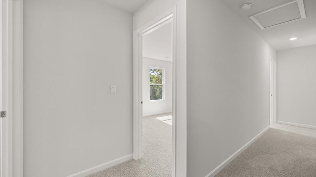 Spacious, unfurnished interior of a new home in Parkside at Carter Grove, Cartersville (Image 23).