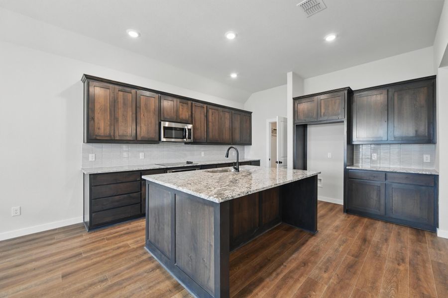 Representative furnished interior of a home built from the McKinley II by Cheldan Homes in Terra Vista Estates, Springtown (Image 10).