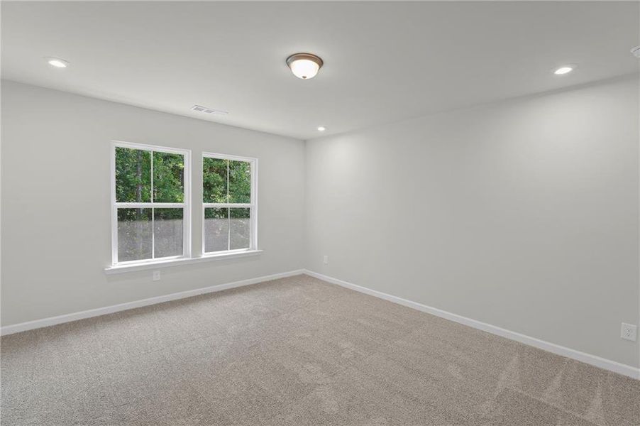 Spacious, unfurnished interior of a new home in Ansley Towns, Cumming (Image 22). Spacious, unfurnished interior of a new home in Ansley Towns, Cumming (Image 22).