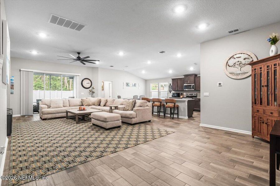 Furnished interior view inside a new home in Pecan Ridge, Jacksonville (Image 7).