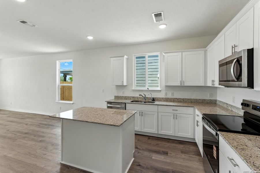 Furnished interior view inside a new home in , New Braunfels (Image 10).