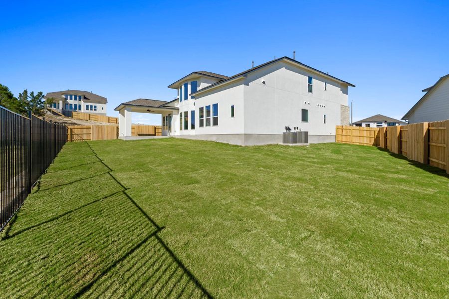 Grass is digitally enhanced.