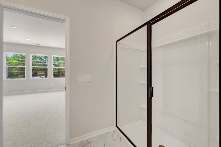Spacious, unfurnished interior of a new home in Amplitude, Charlotte (Image 30). Spacious, unfurnished interior of a new home in Amplitude, Charlotte (Image 30).