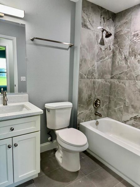 Furnished interior view inside a new home in , Okeechobee (Image 9).