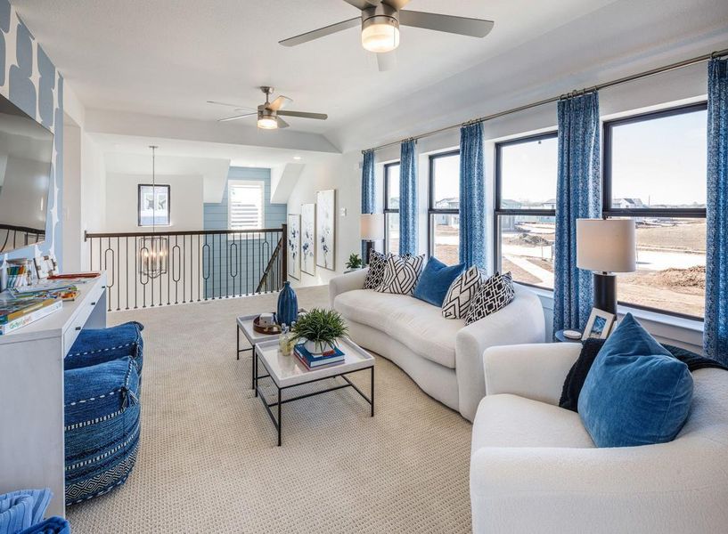 Furnished interior view inside a new home in Indigo, Richmond (Image 26).