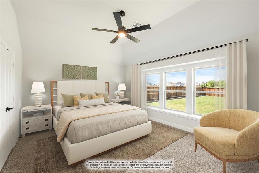 Furnished interior view inside a new home in Wildcat Ridge Phase 3, Godley (Image 17). Furnished interior view inside a new home in Wildcat Ridge Phase 3, Godley (Image 17).