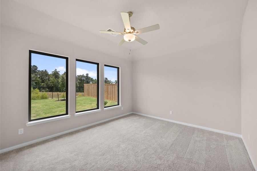 Spacious, unfurnished interior of a new home in The Highlands, Porter (Image 22).
