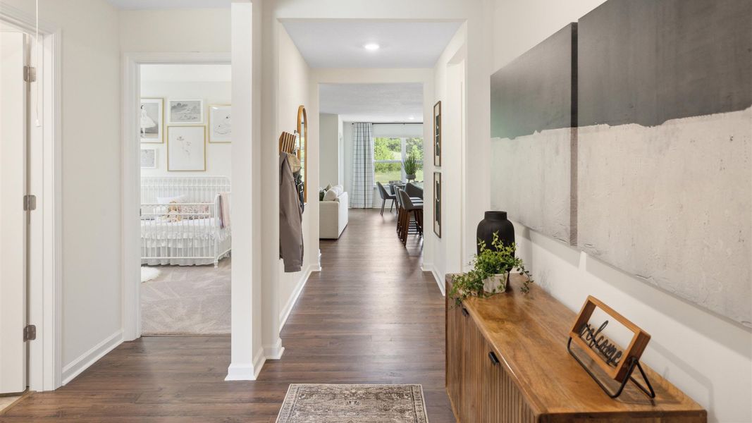 Furnished interior view inside a new home in Price's Point, Knoxville (Image 21).