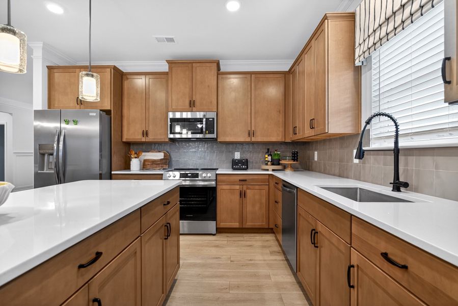 Furnished interior view inside a new home in Southbend, Rome (Image 10). Furnished interior view inside a new home in Southbend, Rome (Image 10).