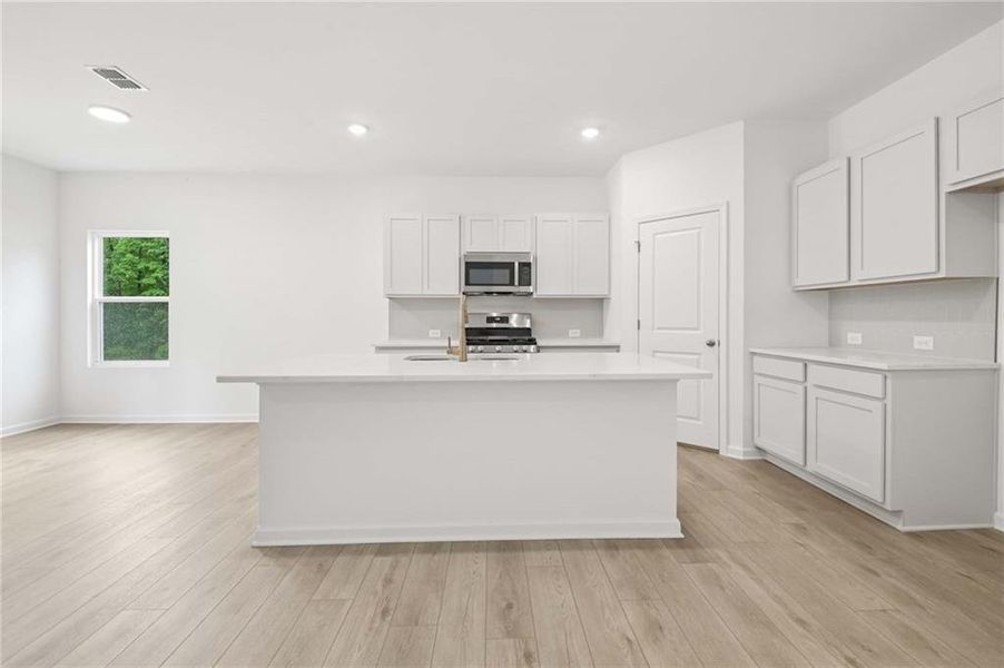 Furnished interior view inside a new home in The Pointe at Heron Bay, Locust Grove (Image 15).