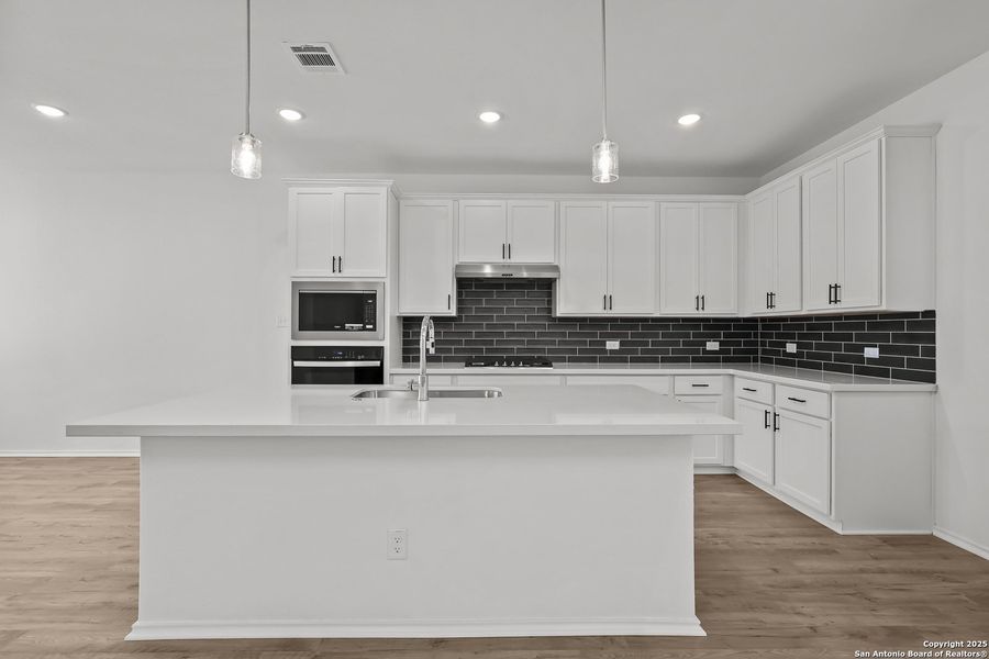 Furnished interior view inside a new home in Davis Ranch, San Antonio (Image 7).