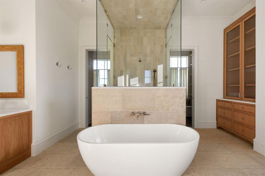 Furnished interior view inside a new home in , Frisco (Image 9).