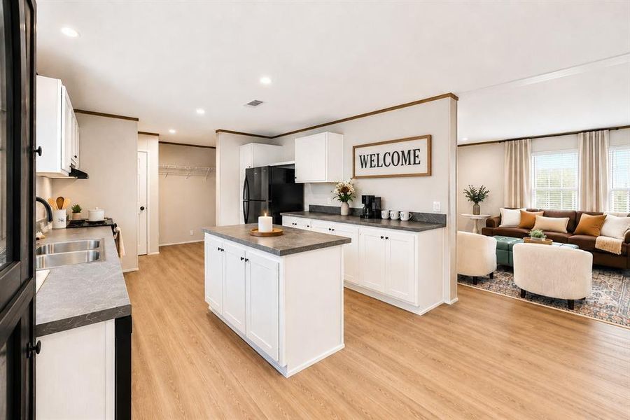 Furnished interior view inside a new home in , Poolville (Image 12).
