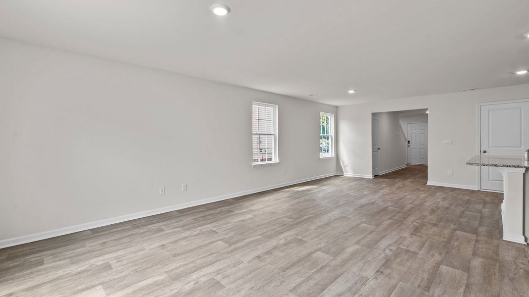 Spacious, unfurnished interior of a new home in Carter Ridge, Greenville (Image 17).