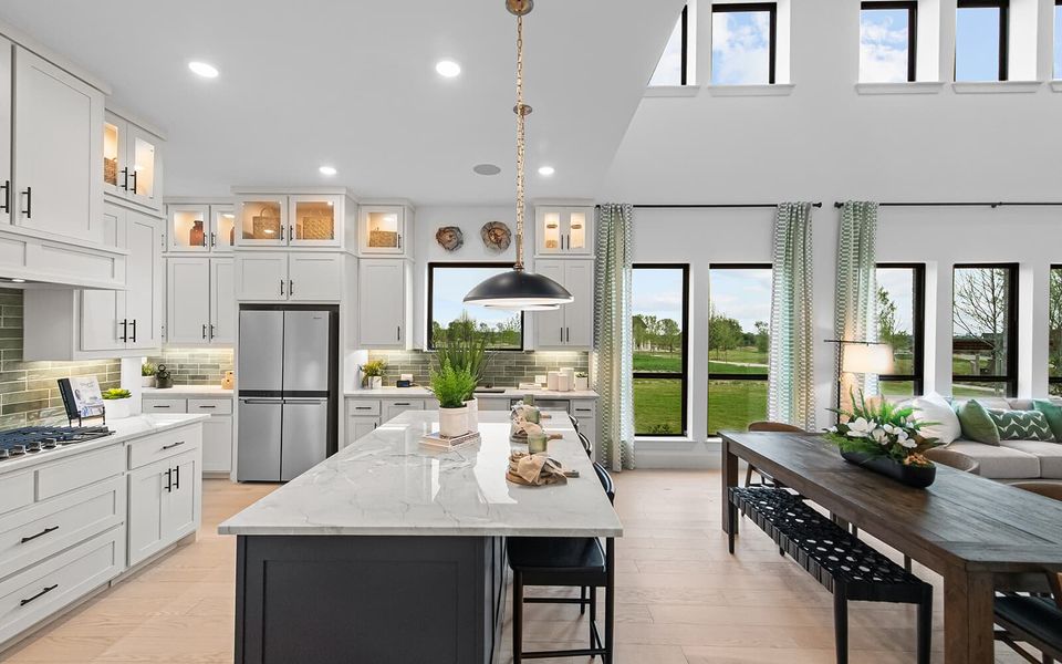 Representative furnished interior of a home built from the Linfield by Brookfield Residential in 40' Traditional Homes at The Grove Frisco, Frisco (Image 14). Representative furnished interior of a home built from the Linfield by Brookfield Residential in 40' Traditional Homes at The Grove Frisco, Frisco (Image 14).