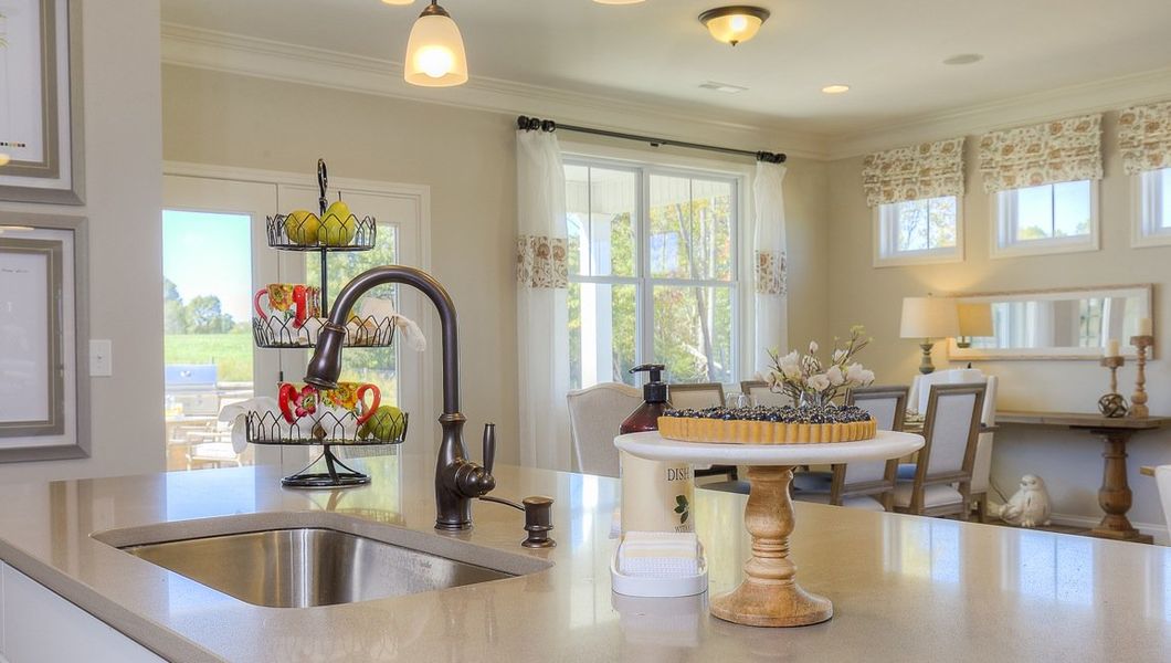 Representative furnished interior of a home built from the Clifton by D.R. Horton in Cantrell Hills, Hendersonville (Image 10).