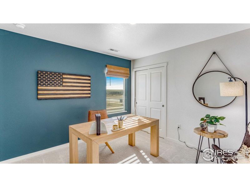 Furnished interior view inside a new home in Prairie Song, Windsor (Image 27).
