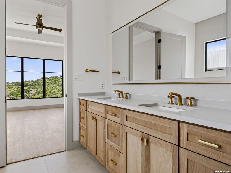 Furnished interior view inside a new home in , Boerne (Image 6).