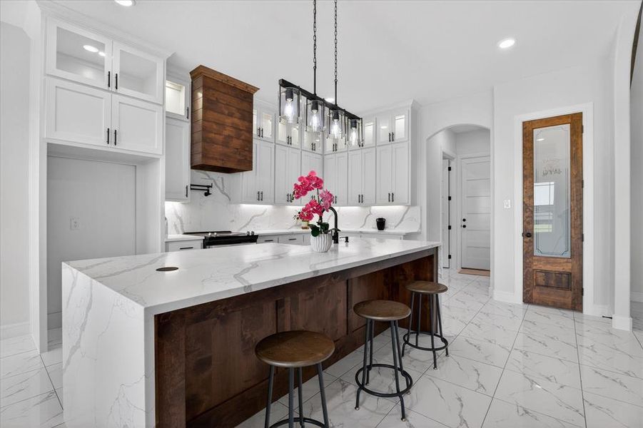 Furnished interior view inside a new home in , Celeste (Image 24).