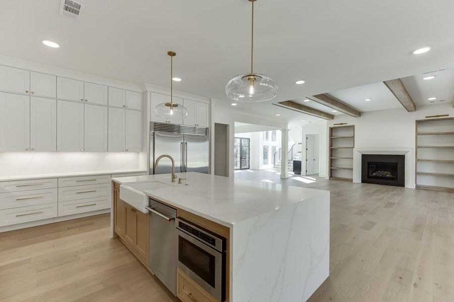 Furnished interior view inside a new home in , Buford (Image 4).
