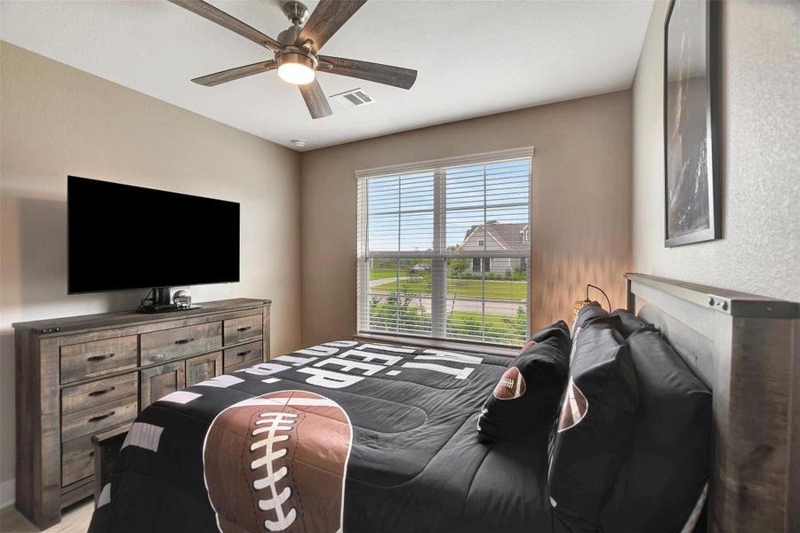 Furnished interior view inside a new home in Lone Star Landing, Montgomery (Image 37).