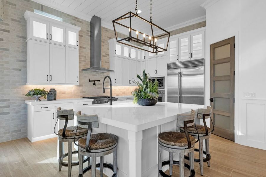 Representative furnished interior of a home built from the Residence Twelve by Blandford Homes in Earnhardt Ranch, Chandler (Image 31).