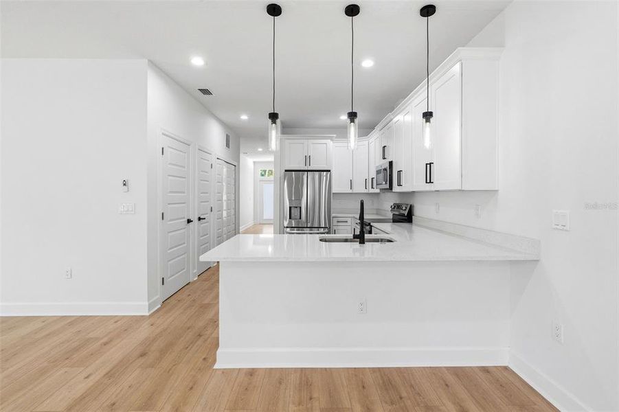 Furnished interior view inside a new home in , Tampa (Image 12).