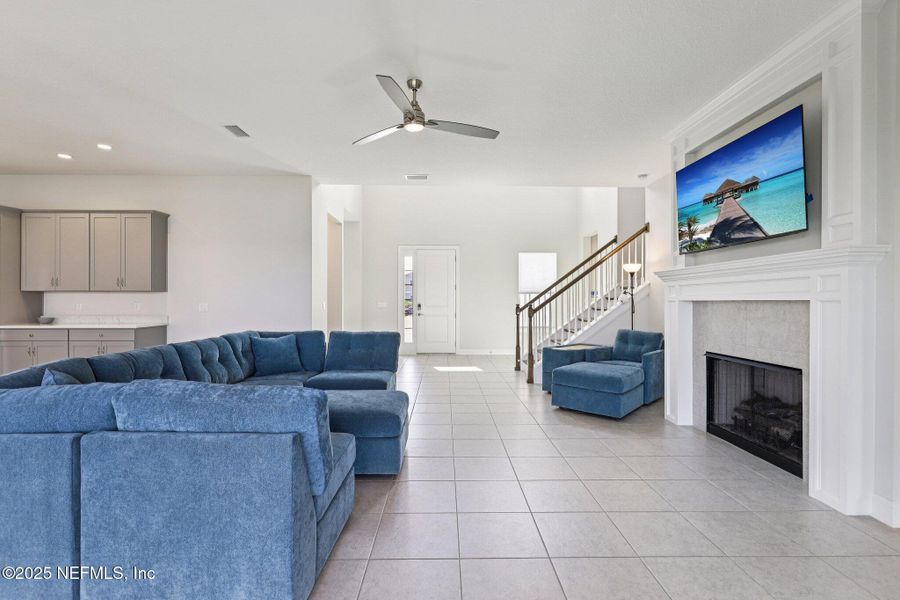 Furnished interior view inside a new home in , St. Augustine (Image 12).