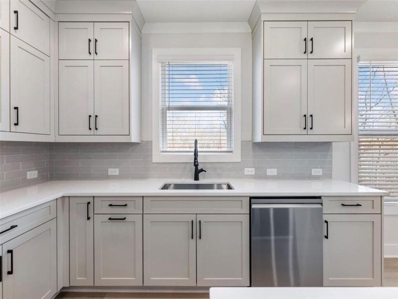 Furnished interior view inside a new home in , Buford (Image 9).