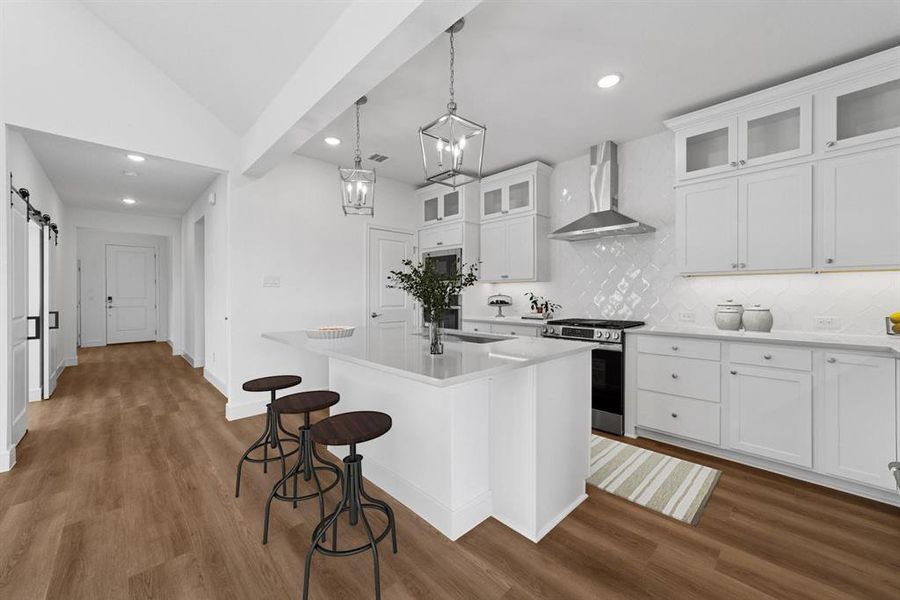Furnished interior view inside a new home in Heritage Ranch, Sherman (Image 11).