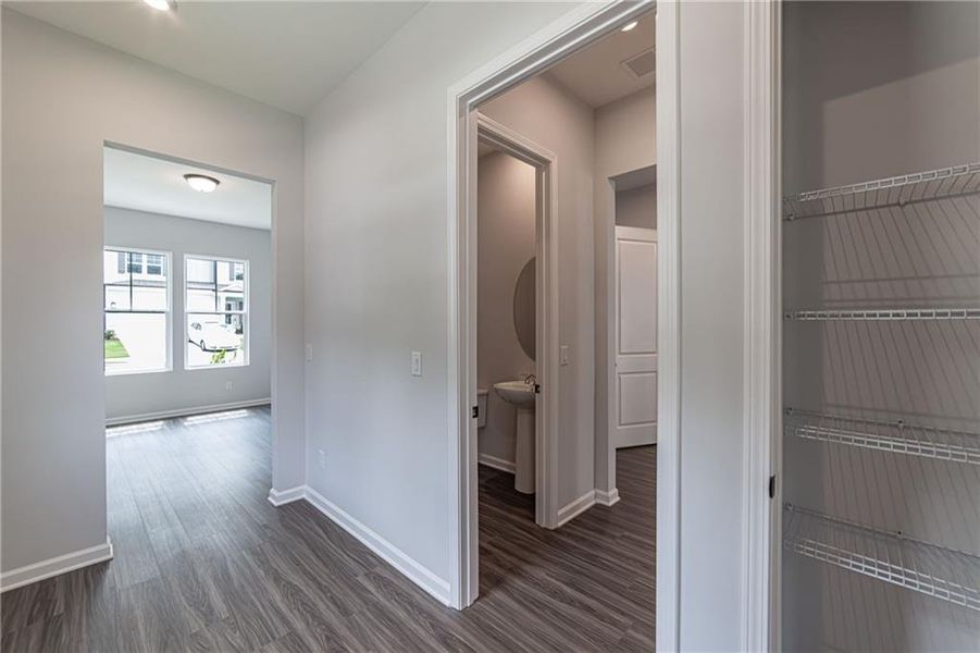 Spacious, unfurnished interior of a new home in Enclave at Edgewater, Canton (Image 69).