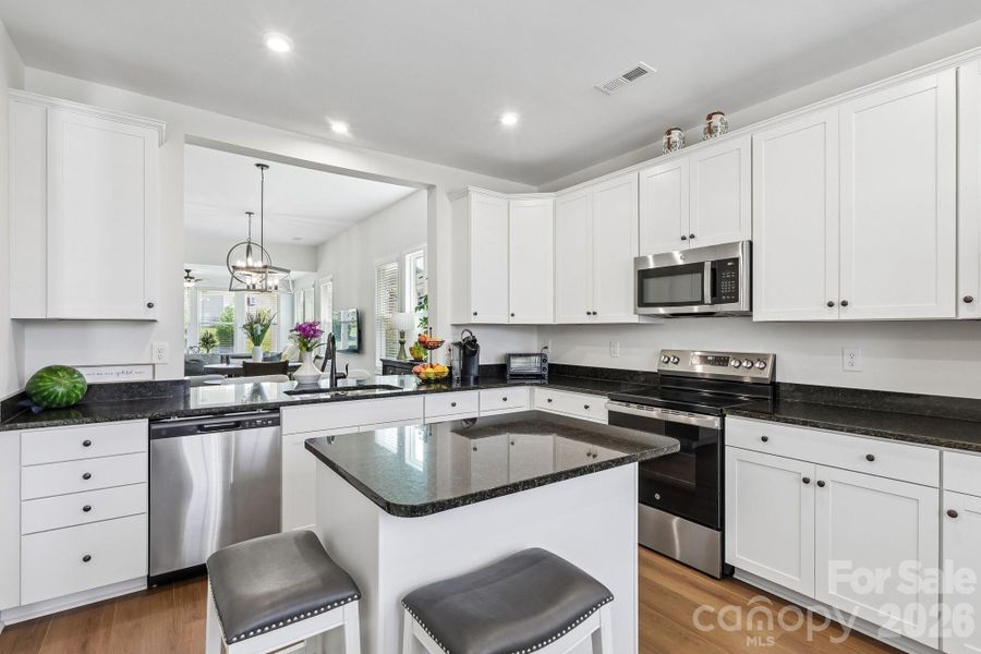 Furnished interior view inside a new home in , Charlotte (Image 17).