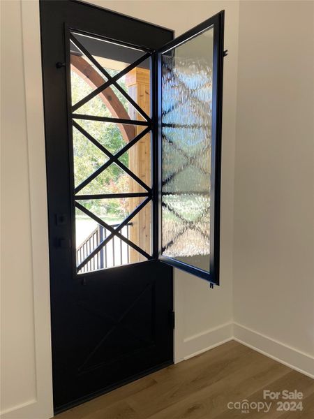 Front Iron door