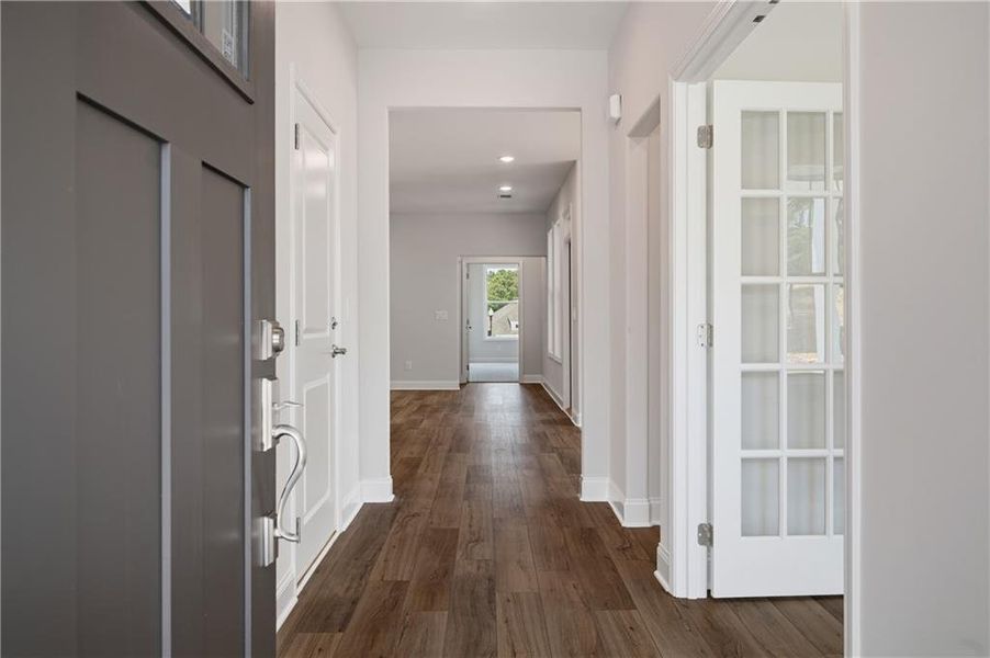 Spacious, unfurnished interior of a new home in , Hiram (Image 31).