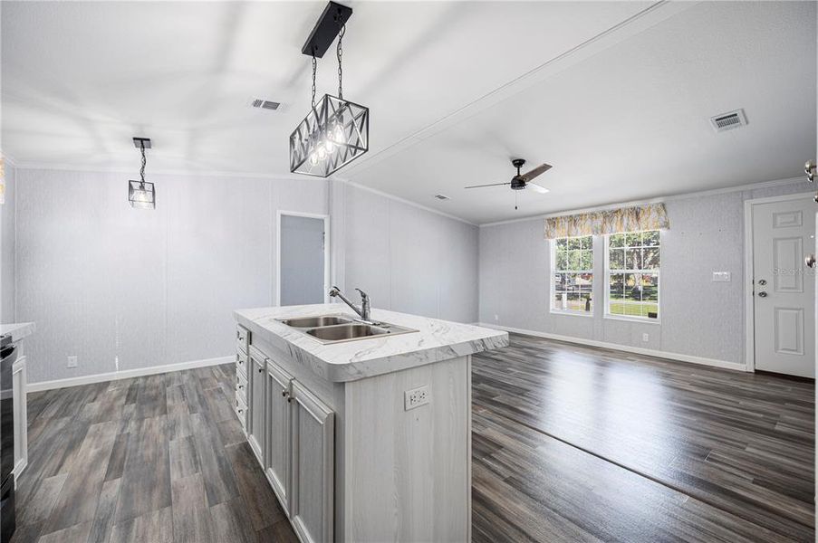 Furnished interior view inside a new home in , Lake Wales (Image 16). Furnished interior view inside a new home in , Lake Wales (Image 16).