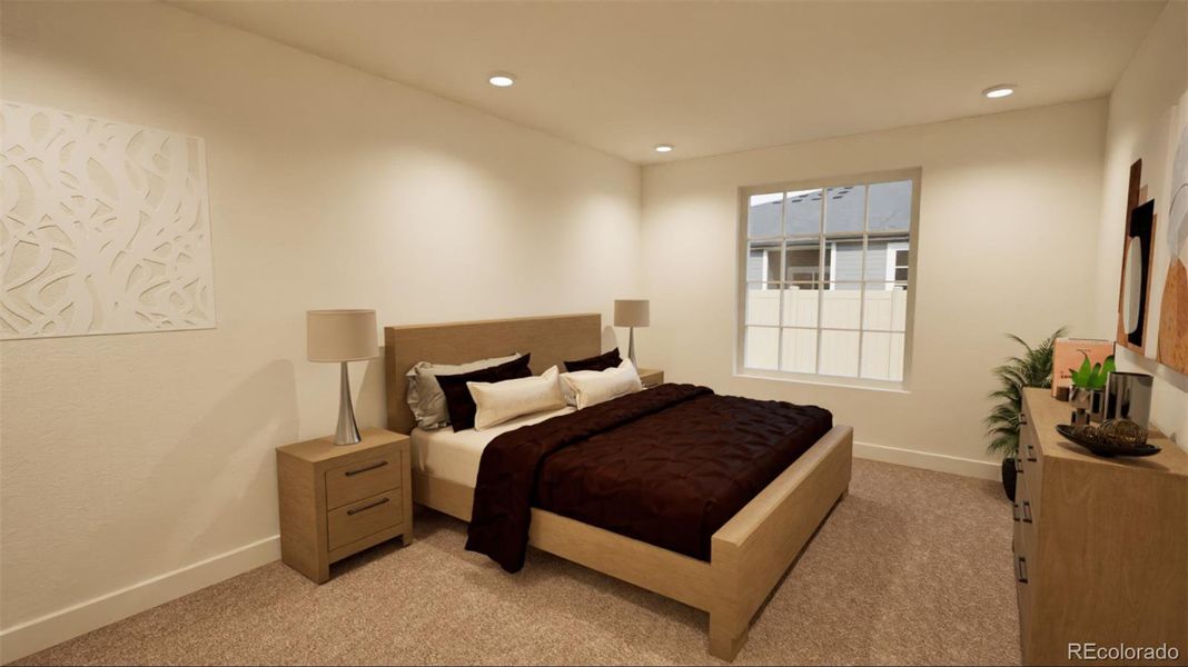 Furnished interior view inside a new home in , Aurora (Image 3).