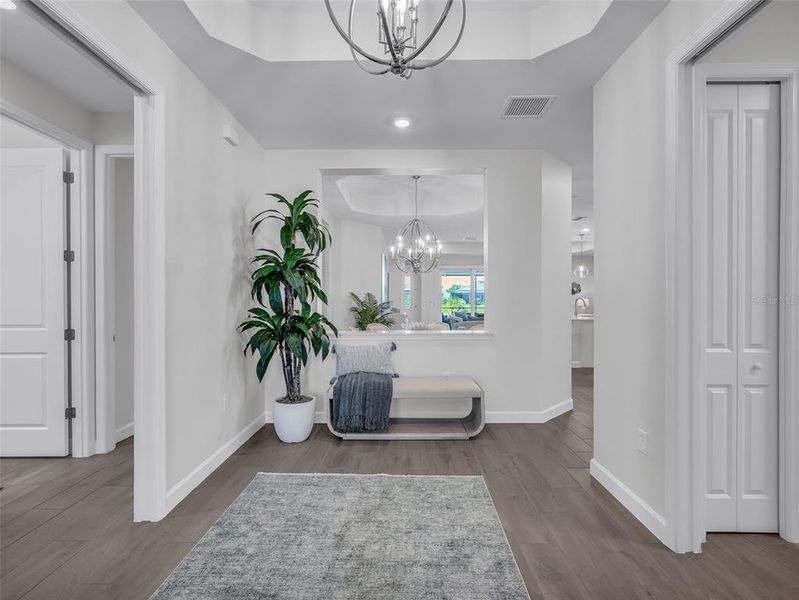 Furnished interior view inside a new home in , Punta Gorda (Image 8).