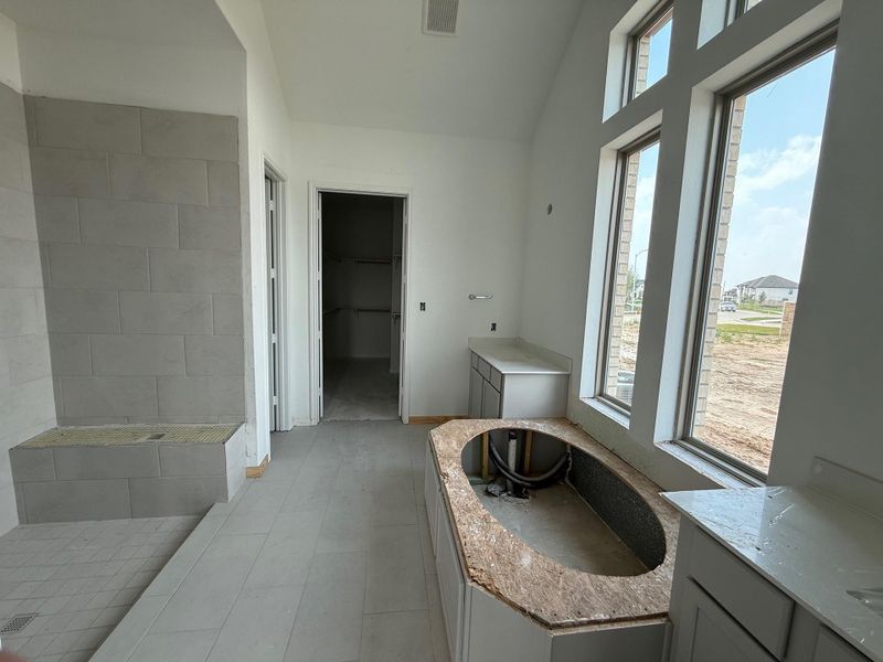 In-progress construction of a new home in Candela, Richmond, TX (Image 12).