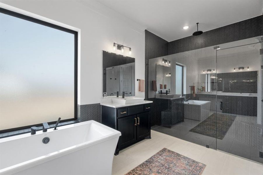 Furnished interior view inside a new home in , Northlake (Image 26). Furnished interior view inside a new home in , Northlake (Image 26).