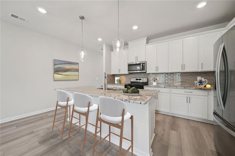 Furnished interior view inside a new home in Artisan Walk, Fairburn (Image 10).