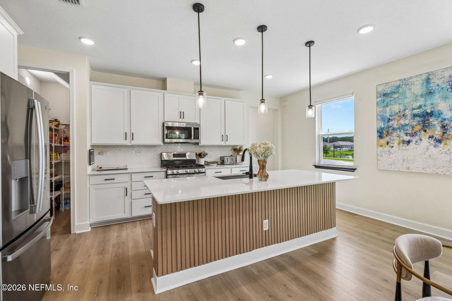 Furnished interior view inside a new home in Seasons at Morada, St. Augustine (Image 16).