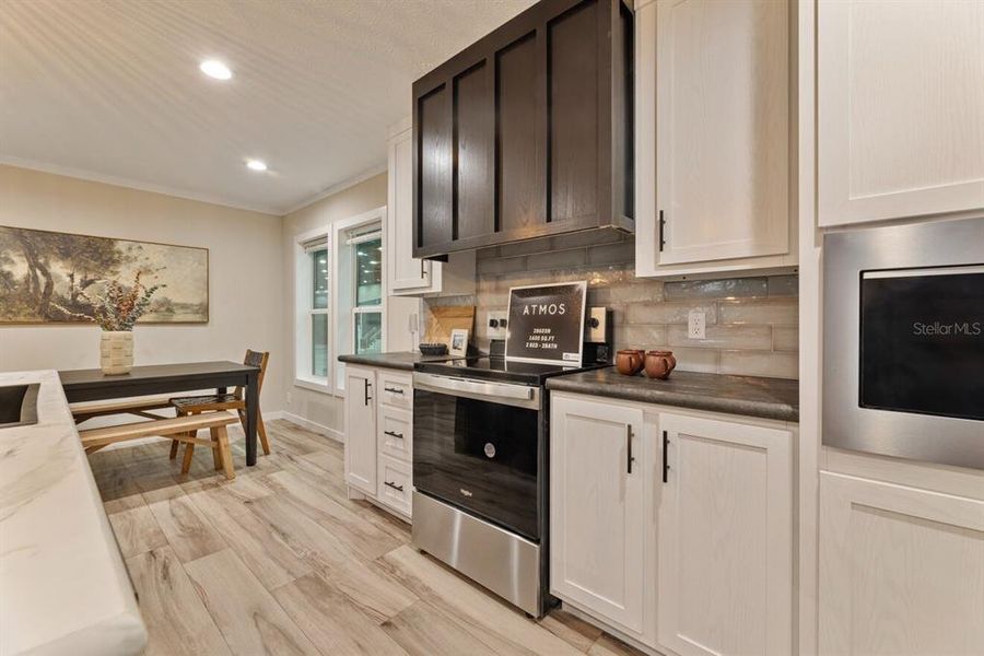 Furnished interior view inside a new home in , Okeechobee (Image 14).