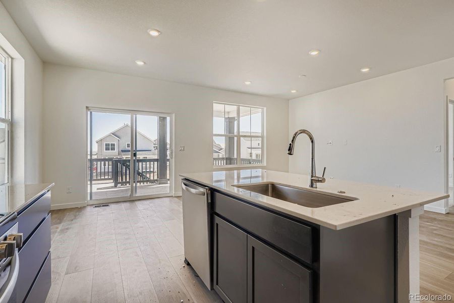 Furnished interior view inside a new home in Independence: The Pioneer Collection, Elizabeth (Image 5).