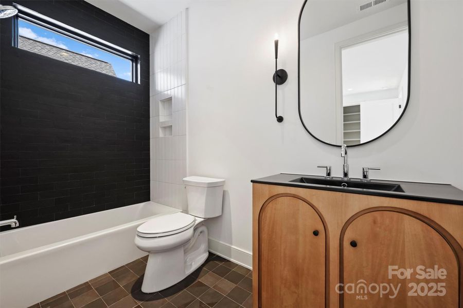 Furnished interior view inside a new home in , Charlotte (Image 13).