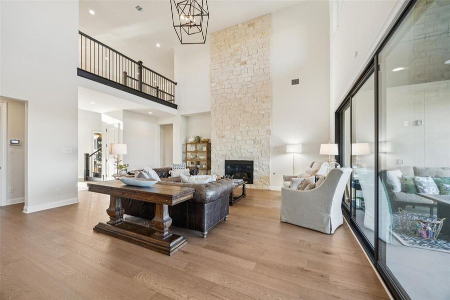 Furnished interior view inside a new home in , Frisco (Image 28).