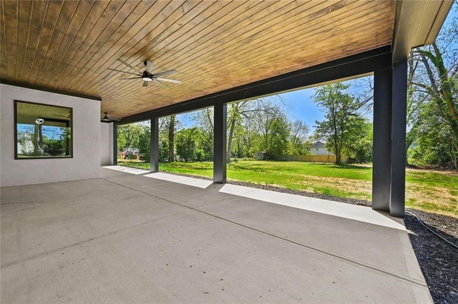 Exterior details and patio area of a home in , Lithonia (Image 26). Exterior details and patio area of a home in , Lithonia (Image 26).