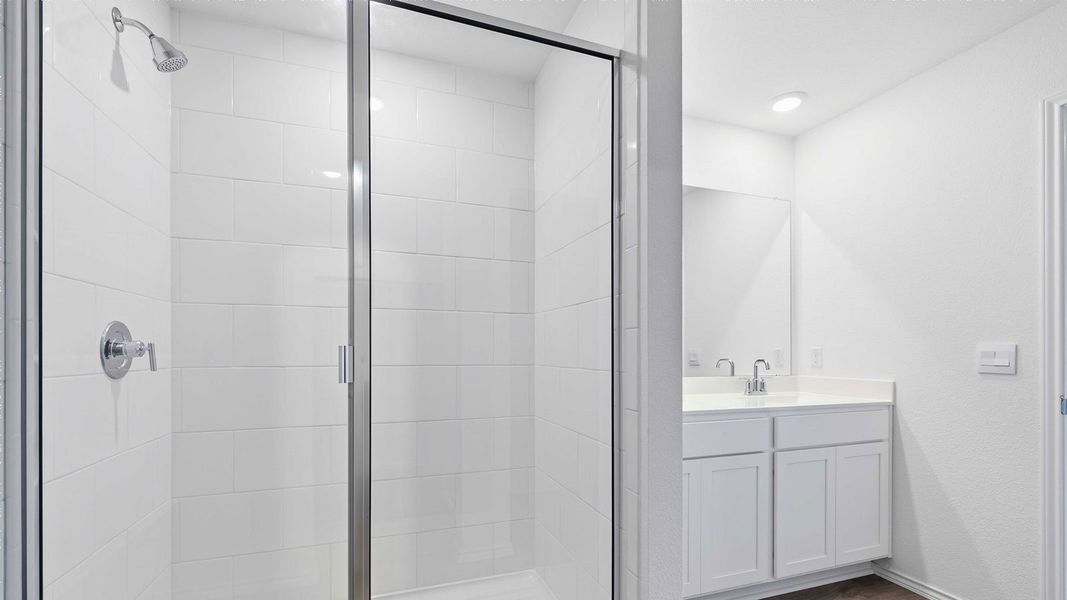 Furnished interior view inside a new home in Palomino, Manor (Image 9).